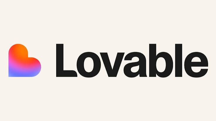 Lovable logo — AI app builder with two-way GitHub sync